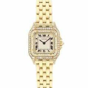  Cartier Panthère PM Yellow Gold Factory Diamonds 