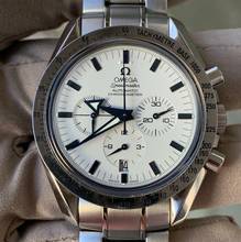 Thumbnail von Omega Speedmaster Broad Arrow 3851.20.00 Broad Arrow Ivory dial 2001 Full Set