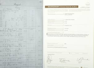 Thumbnail von A. Lange & Söhne Full Set Glashütter Sprungdeckel Taschenuhr Royal mit Perlenrand 14k Gold 1908 Zertifikat vom Uhremnuseum in Glashütte Original Leder Etui