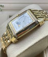 Thumbnail von Jaeger-LeCoultre Reverso Duetto 18k Gold Diamonds With Papers