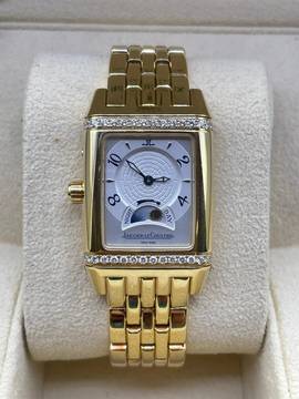  Jaeger-LeCoultre Reverso Duetto 18k Gold Diamonds With Papers 