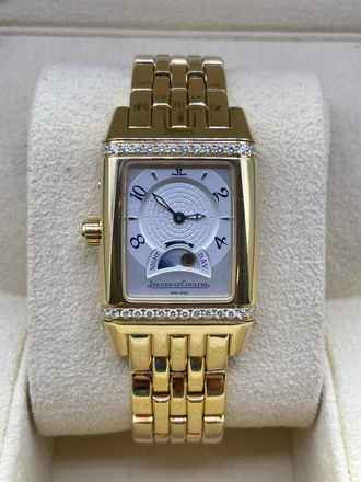  Jaeger-LeCoultre Reverso Duetto 18k Gold Diamonds With Papers 