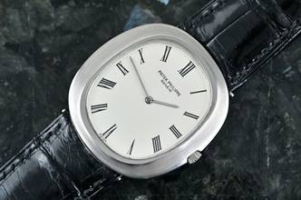 Thumbnail von Patek Philippe Ellipse d'Or 3589 | white gold | Caliber 28-255