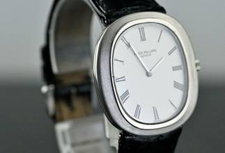 Thumbnail von Patek Philippe Ellipse d'Or 3589 | white gold | Caliber 28-255