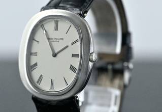 Thumbnail von Patek Philippe Ellipse d'Or 3589 | white gold | Caliber 28-255