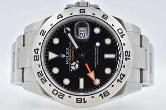 Thumbnail von Rolex Explorer II Automatik 216570 LC100 Black Dial Full Set