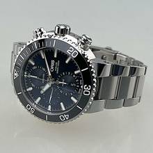 Thumbnail von Oris Aquis Chronograph Stahl/Stahl 45,5 mm deutsche Auslief. 01 774 7743 4155-07 8 24 05PEB 50 ATM