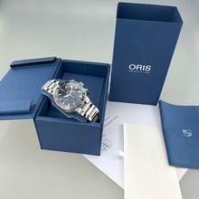 Thumbnail von Oris Aquis Chronograph Stahl/Stahl 45,5 mm deutsche Auslief. 01 774 7743 4155-07 8 24 05PEB 50 ATM