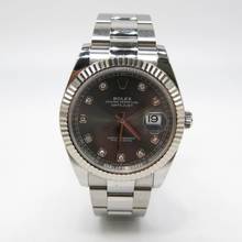 Thumbnail von Rolex Datejust 41 Schiefergrau mit Diamanten - ref.126334 - Jahr: 08/2022 - Mit B+P Fullset
