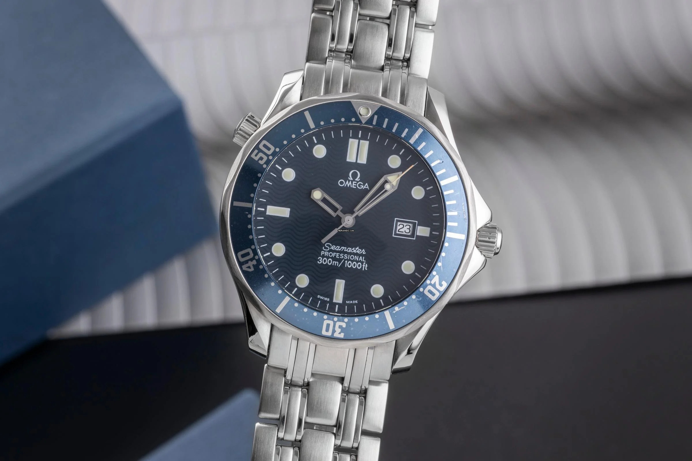  Omega Seamaster Diver 300 M Professional Diver 300M Edelstahl Herrenuhr Ref. 2541.80.00 