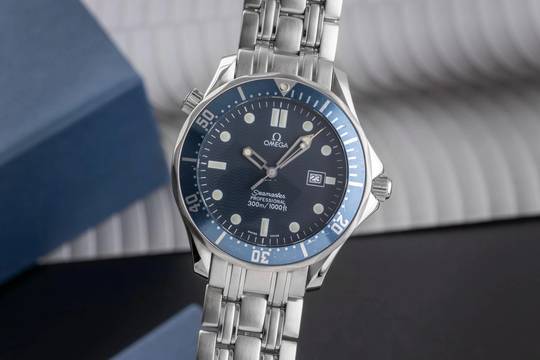  Omega Seamaster Diver 300 M Professional Diver 300M Edelstahl Herrenuhr Ref. 2541.80.00 