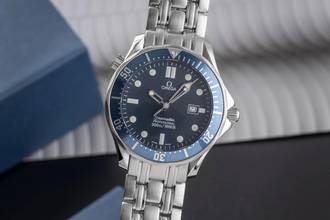 Thumbnail von Omega Seamaster Diver 300 M Professional Diver 300M Edelstahl Herrenuhr Ref. 2541.80.00