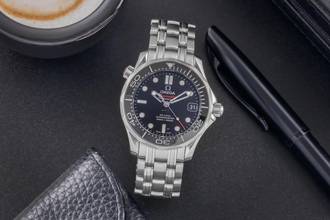 Thumbnail von Omega Seamaster Diver 300 M Midsize Co-Axial Ref 212.30.36.20.01.002 B&P 2014