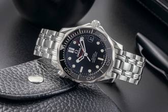 Thumbnail von Omega Seamaster Diver 300 M Midsize Co-Axial Ref 212.30.36.20.01.002 B&P 2014