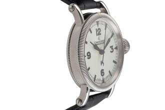 Thumbnail von Chronoswiss Timemaster 44 Edelstahl Handaufzug Herrenuhr Ref. CH6233 B&P 2001