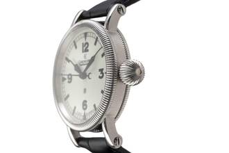 Thumbnail von Chronoswiss Timemaster 44 Edelstahl Handaufzug Herrenuhr Ref. CH6233 B&P 2001