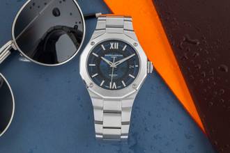 Thumbnail von Baume & Mercier Riviera Stahl Automatik Herrenuhr Ref. M0A10616 65899 B&P