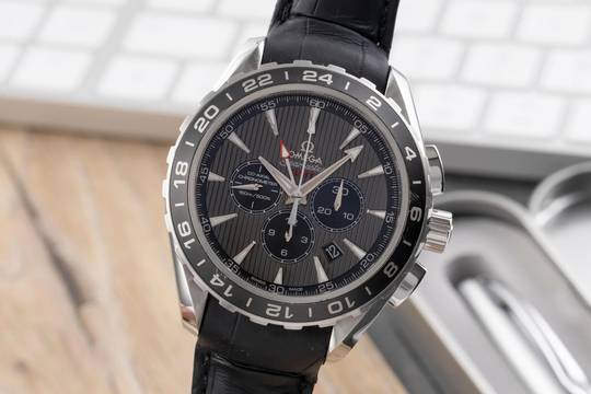 Omega Seamaster Aqua Terra GMT Chronograph Stahl Automatik 231.13.44.52.06.001 
