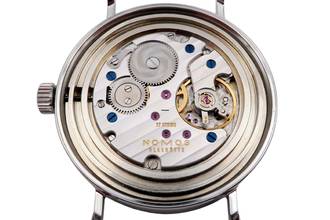 Thumbnail von NOMOS Tangente Glashütte Tangente 35 Münchener Kindl Handaufzug Limitiert Papiere 2008