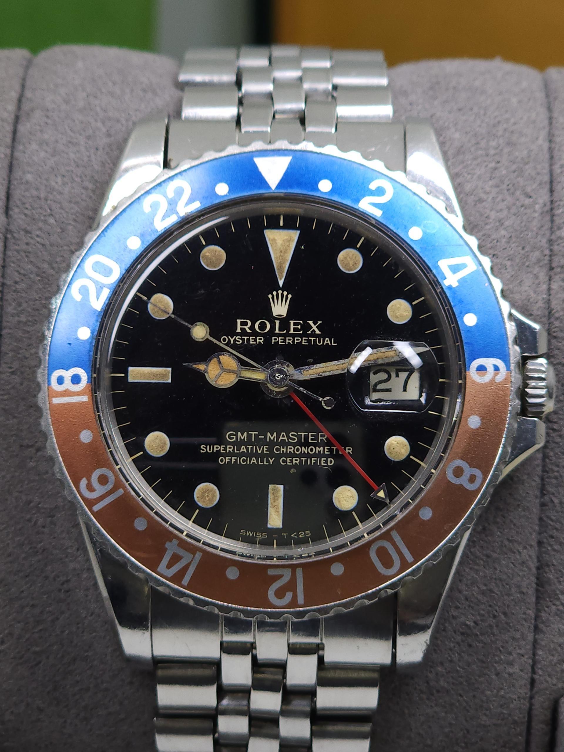  Rolex GMT-Master GILT DIAL 
