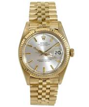 Thumbnail von Rolex Datejust 36 Oyster Datejust - 750er Gelbgold Ref. 1601 (LC100)