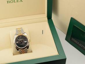 Thumbnail von Rolex Datejust 41 Ii 126333 Wimbledon Dial Gold/steel Jubilee New