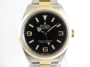 Thumbnail von Rolex Explorer NOS / all stickers on the watch