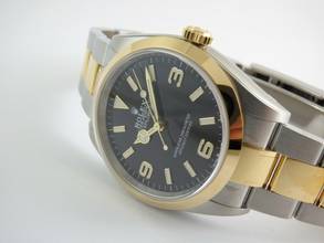 Thumbnail von Rolex Explorer NOS / all stickers on the watch