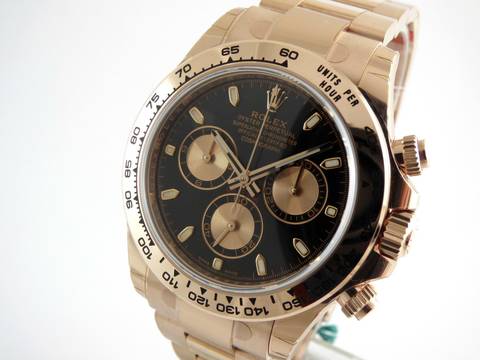  Rolex Daytona Rosegold all sticker on the watch 
