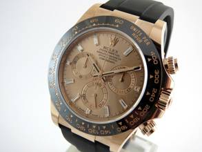 Thumbnail von Rolex Daytona Rosegold Pink Baquette Diamond Dial