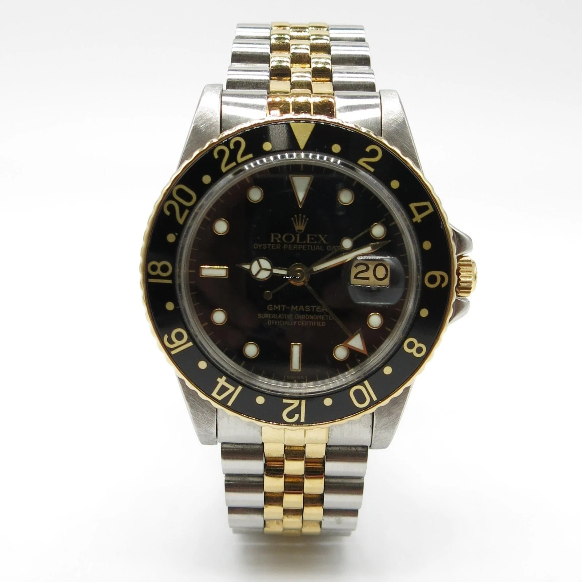  Rolex GMT-Master ref.16753 - LC100 - B+P Fullset 