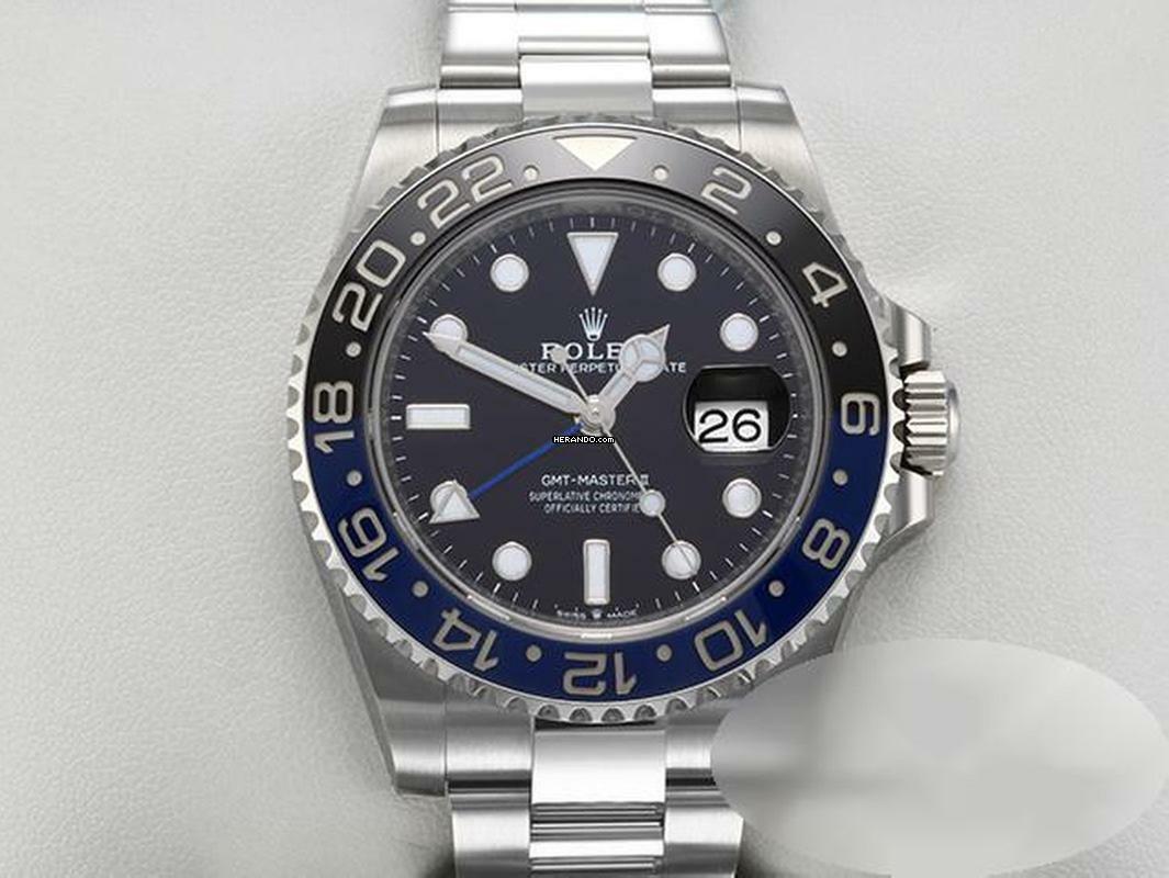  Rolex GMT-Master II 126710blnr 2024 Edelstahl Automatik Stahl 