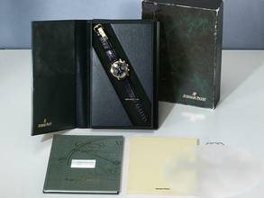 Thumbnail von Audemars Piguet Jules Audemars 25859ba Gelbgold 750 Chronograph 1999 Automatik 18kt Yellow Gold