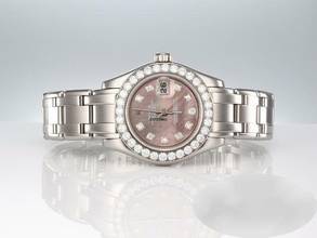 Thumbnail von Rolex Lady-Datejust Pearlmaster 29 80299 Weissgold 750 Perlmutt Diamanten Automatik Lady