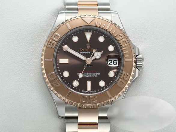  Rolex Yacht-Master 37 37mm 268621 2018 Edelstahl Roségold 750 Automatik Gold 