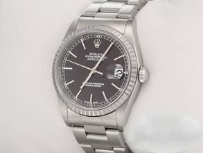 Thumbnail von Rolex Datejust 36 36mm 16220 2004 Edelstahl Automatik Herrenuhr Damenuhr Stahl