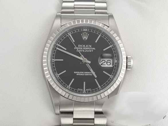  Rolex Datejust 36 36mm 16220 2004 Edelstahl Automatik Herrenuhr Damenuhr Stahl 