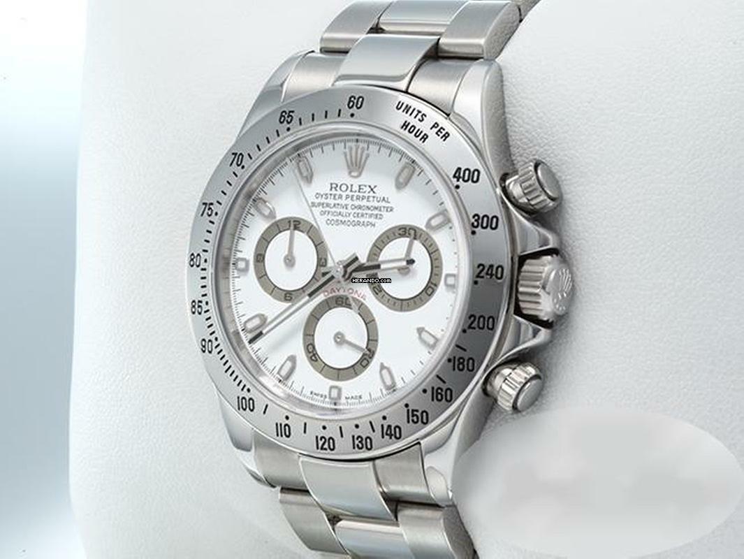  Rolex Daytona 116520 Edelstahl 2004/05 Chronograph Automatik Stahl Chrono 