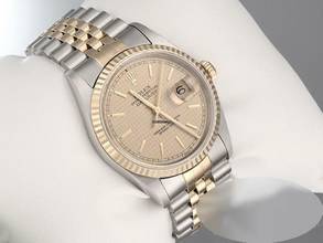 Thumbnail von Rolex Datejust 36 36mm 16233 1997 Edelstahl Gelbgold 750 Automatik Stainless Steel 18kt Yellow Gold Jubilé-band Chronometer Oyster