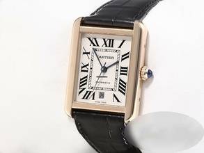 Thumbnail von Cartier Tank Solo Xl Extragroßes Modell Stahl Rosegold W5200026 2017 Automatik