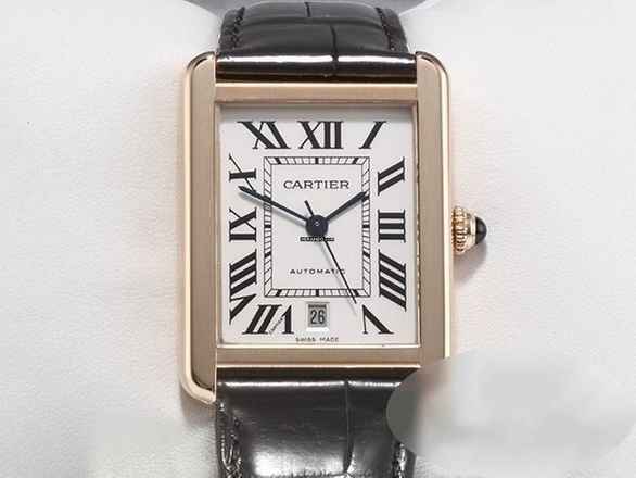  Cartier Tank Solo Xl Extragroßes Modell Stahl Rosegold W5200026 2017 Automatik 