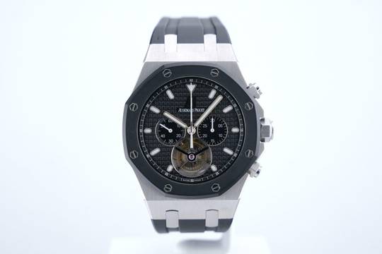  Audemars Piguet Royal Oak Tourbillon Chronograph 44mm - Box+Papers - 24 Months Warranty - 26377SK.OO.D002CA.01 2010 