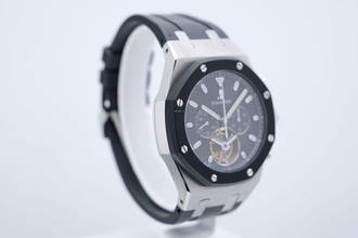 Thumbnail von Audemars Piguet Royal Oak Tourbillon Chronograph 44mm - Box+Papers - 24 Months Warranty - 26377SK.OO.D002CA.01 2010