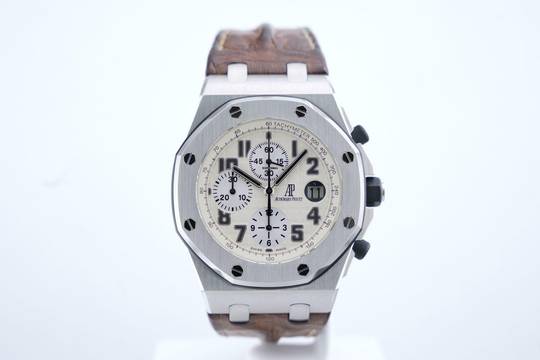  Audemars Piguet Royal Oak Offshore Chronograph Safari 42mm - Box+Papers - 24 Months Warranty - 26020ST.OO.D091CR.01.A 2009 