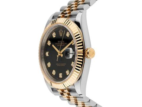 Rolex Datejust 41 Diamanten Ref.126333 2022 Full Set Ungetragen 
