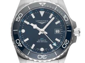 Thumbnail von Longines HydroConquest GMT Ref.L3.790.4.96.6 2025 Full Set Ungetragen