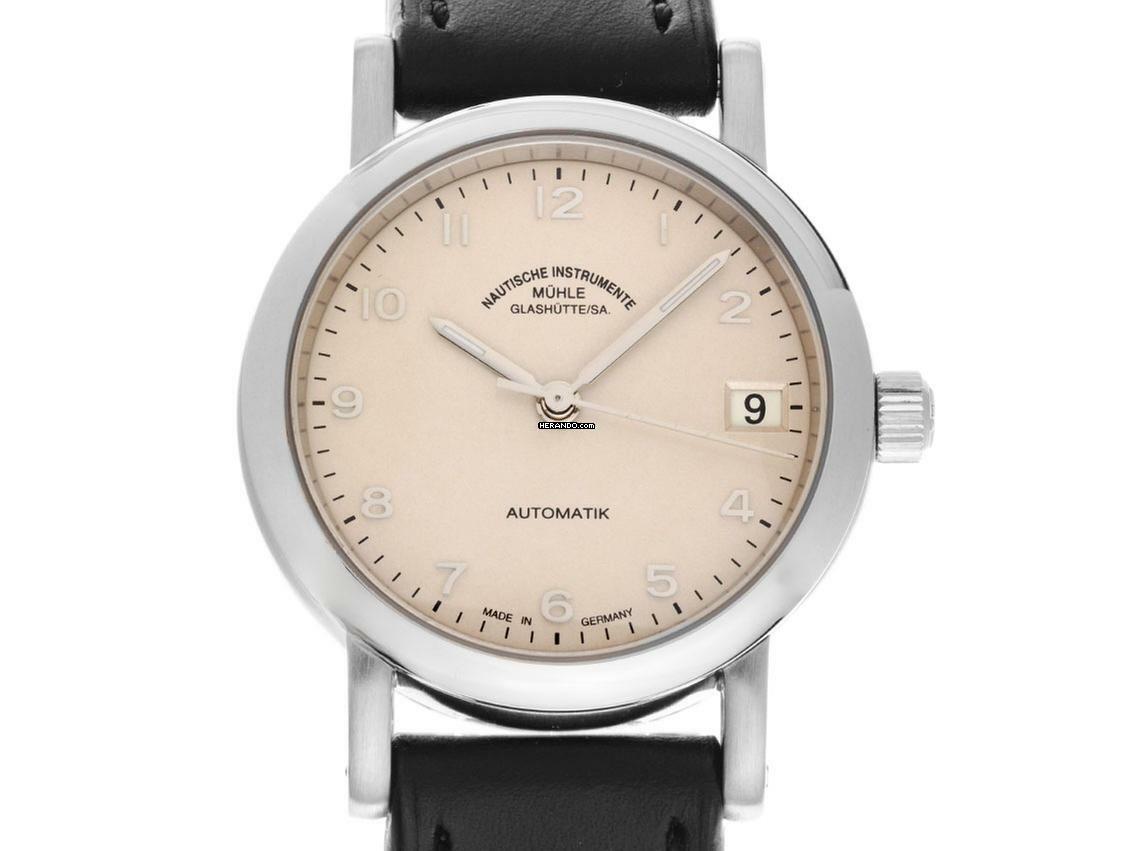  Mühle Glashütte Antaria Medium Ref.M1-39-30 2010 Full Set wie Neu Vintage 