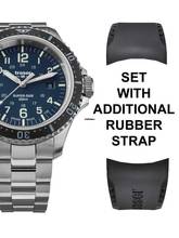  Traser H3 109373 P67 T25 SuperSub Set Blue Herrenuhr 46mm Taucheruhr 50ATM 