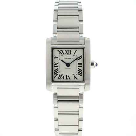  Cartier Tank Française Small Steel 