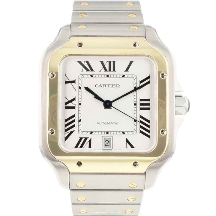  Cartier Santos Large Steel / Gold 